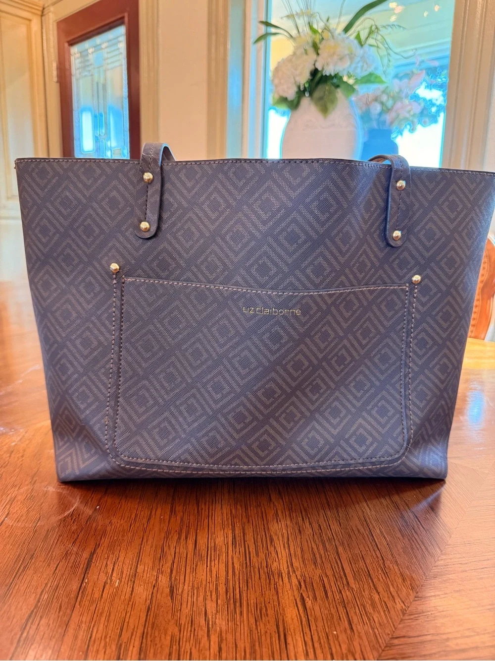 Liz Claiborne spacious tote